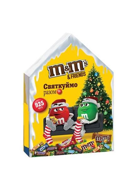 Новогодний шоколадный подарок Димик 925 г M&M's (330133218)