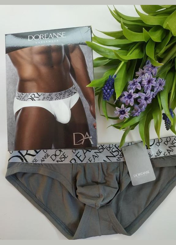 Чоловічі труси сліпи білі збільшений гульфик 1788 доренс Doreanse (324833338)