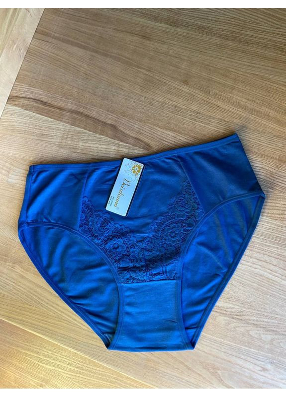 Однотонні труси з натуральної бавовни з високою посадкою Beisdanna Сліп (361665812)