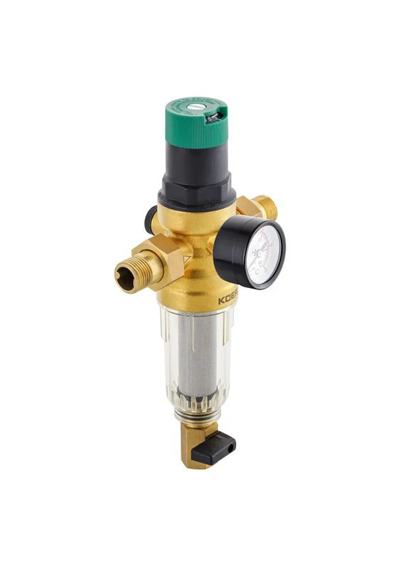 Фільтр самоочисний з редуктором тиску та манометром KR.1242 - 1" (KR3186) KOER (323479957)