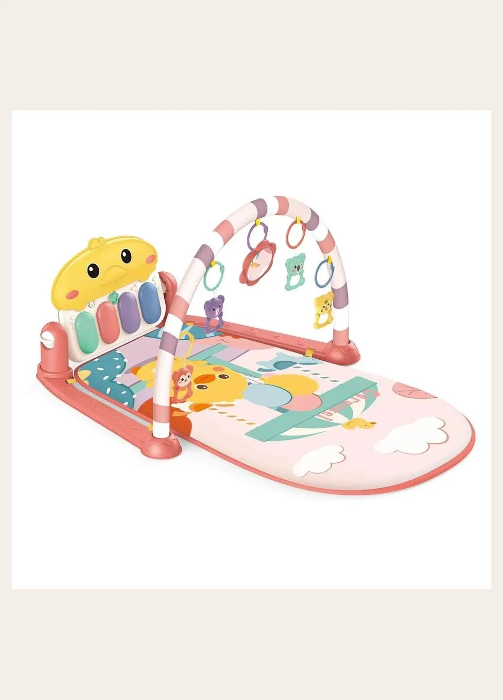 Игровой коврик, пианино, мелодии, подсветка. Multicolor (155325) Bibi-Inn (378600335)