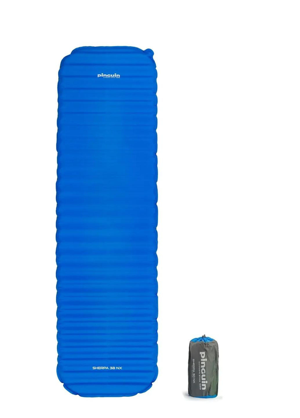 Самонадувающийся коврик Sherpa NX, 186x56x3.8см, Blue Pinguin (338372164)