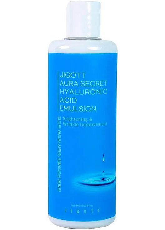 Зволожувальна емульсія з гіалуроновою кислотою Aura Secret Hyaluronic Acid Emulsion 300ml (1138935-109923) Jigott (368633171)