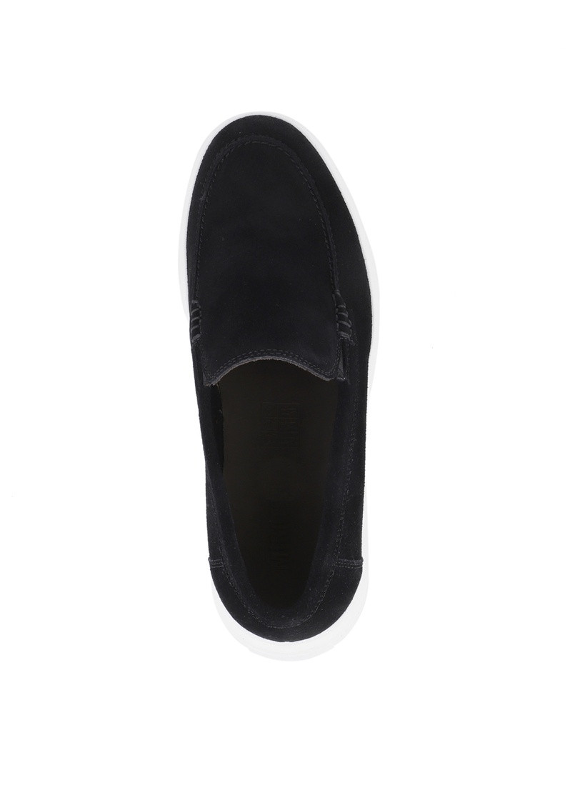 Черные мужские туфли m156a-80-x12 вл-23 черный замша MIRATON