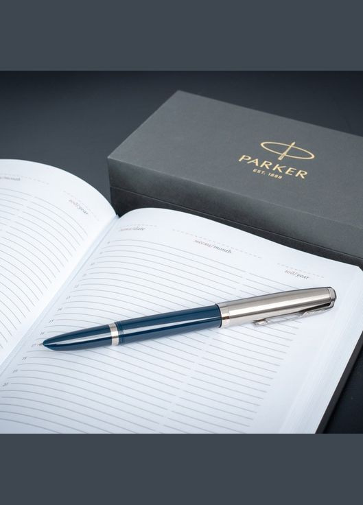 Ручка перья 51 Midnight Blue CT FP F 55 211 Parker (317305485)