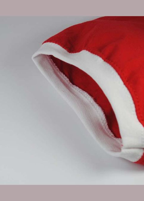 Червона футболка чоловіча valueweight ringer (0611680ths) з коротким рукавом Fruit of the Loom