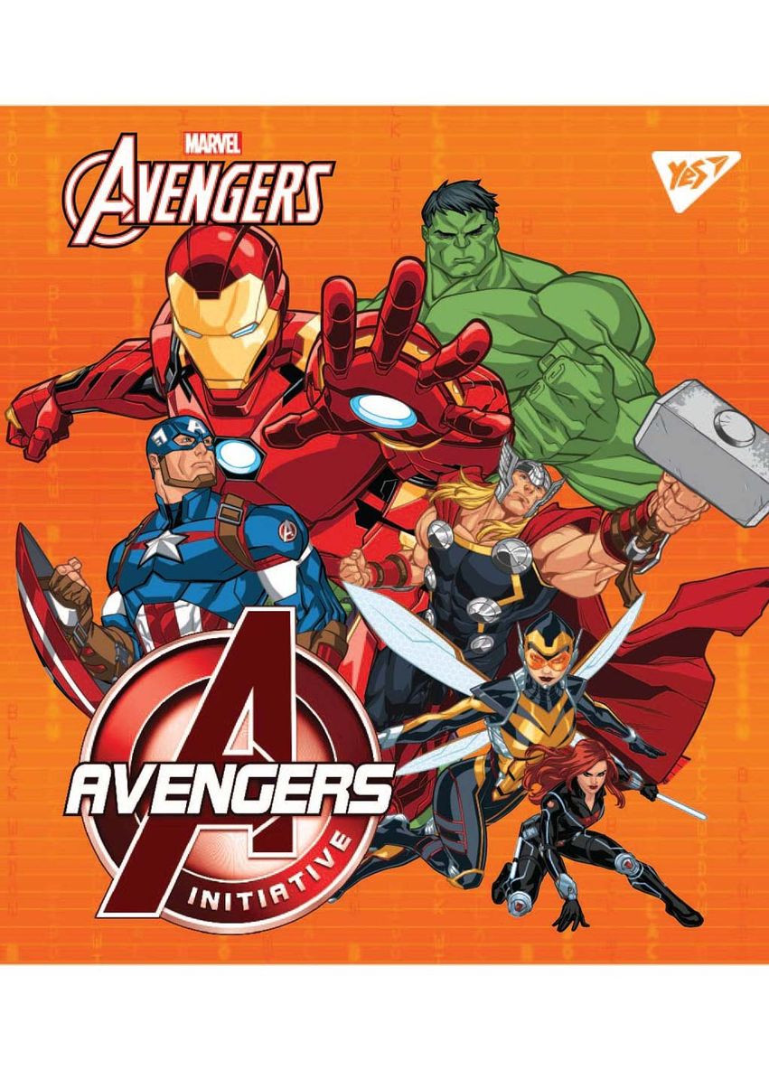 Набір зошитів Marvel А5 в лінійку 12 аркушів 10 шт. () Yes 765168 (337471234)