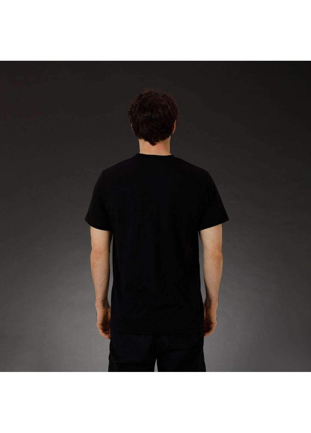 Футболка однотонная без рисунков. Черная.( ) (00000002335) SPECPROM (360891711)