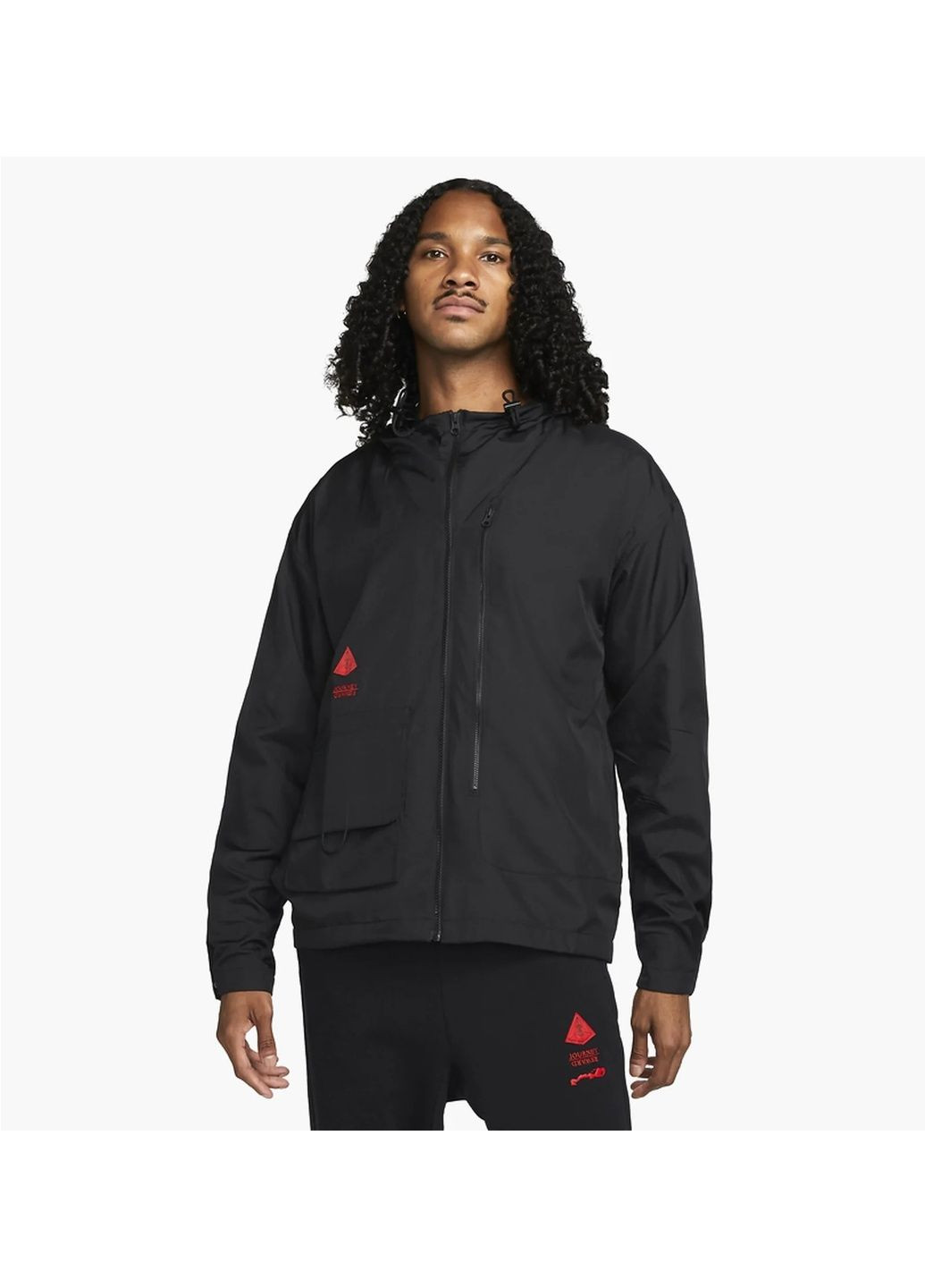 Чорна куртка чоловіча mens lightweight jacket black Nike