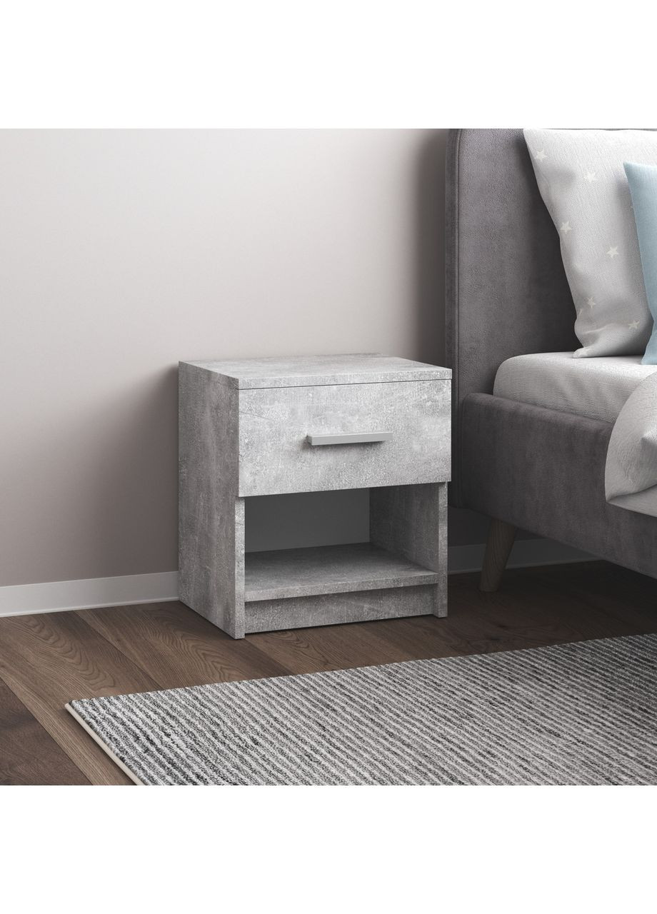 Тумба приліжкова з шухлядою та полицею в спальню 390x410x300 (hm-48-bt) VAYS (363134713)