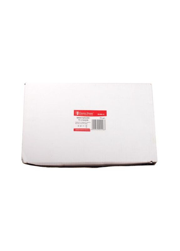 Шина нулевая, 15 отверстий, DIN рейка Electro House (346089078)