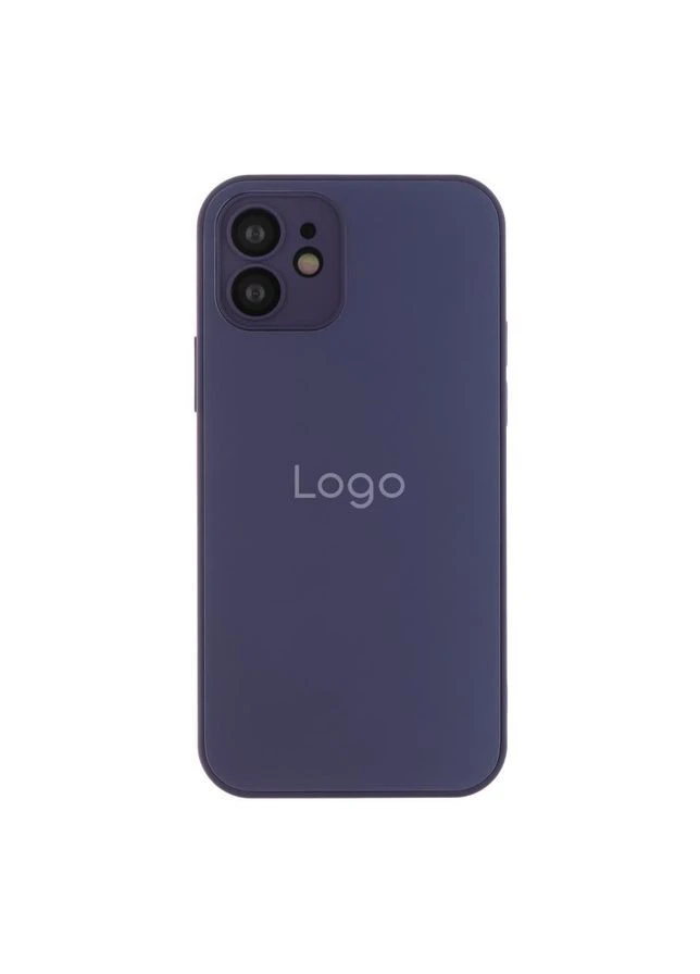 Чехол AG-Glass Matte Camera Lens with Magsafe для iPhone 12 Deep Purple No Brand (391209796)