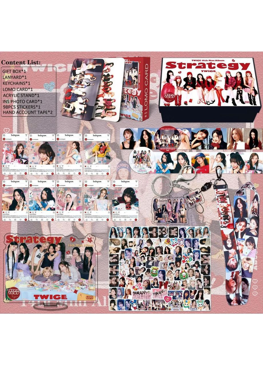 Kpop Twice подарочный бокс набор Туайс Твайс No Brand (362666416)