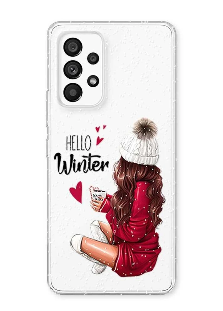 Чехол на Samsung Galaxy A23 4g Привет, зима (принт 138) Creative (367186962)