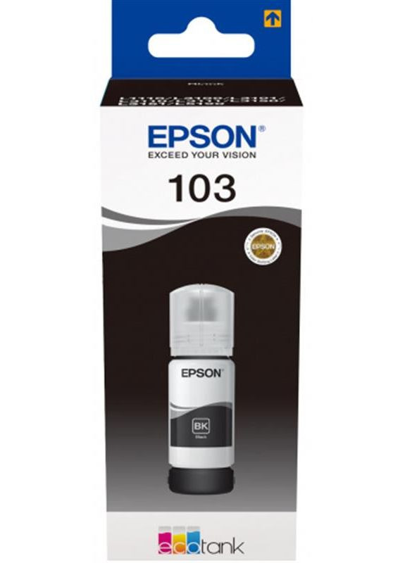 Чорнило (103) L31XX Black (C13T00S14A) 65 мл Epson (370622227)