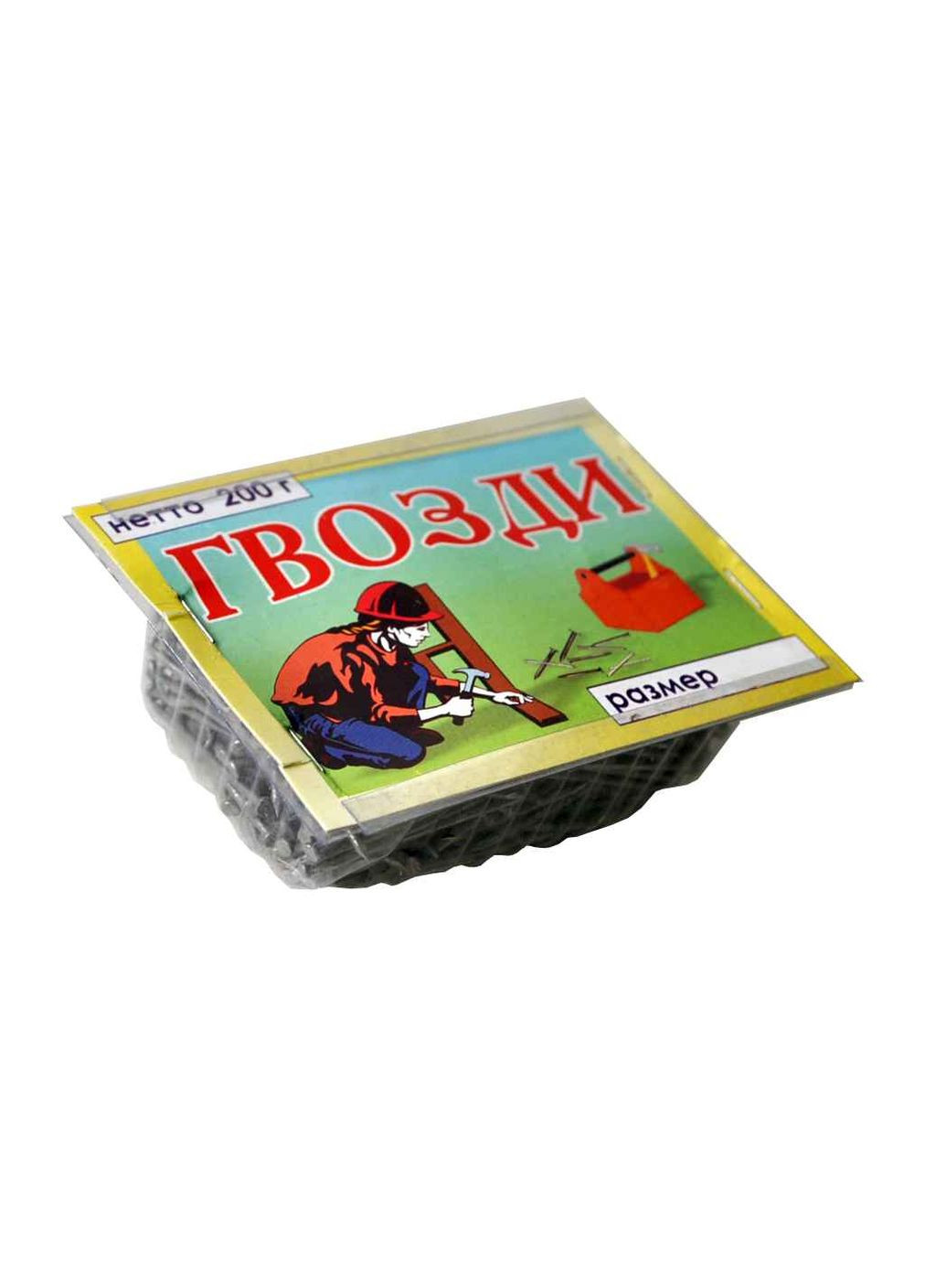 Гвозди строительные фасов. 2,5х 50 200г Попов (359436179)