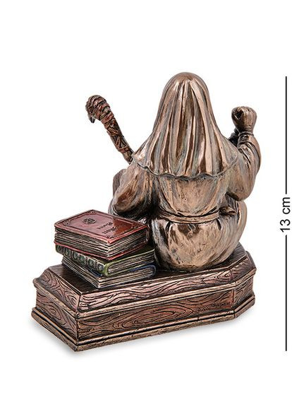 Статуэтка в стиле Фэнтези Чумной доктор - гробовщик 13 см 1907250 полистоун покрытый бронзой Veronese (346532499)