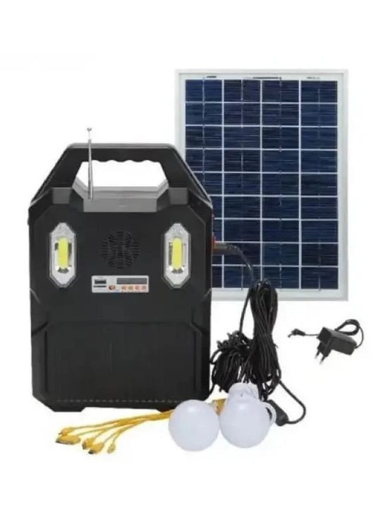 Солнечная станция фонарь-колонка Solar RT-903BT повербанк с солнечной батареей (2104618839) Everton (370606337)