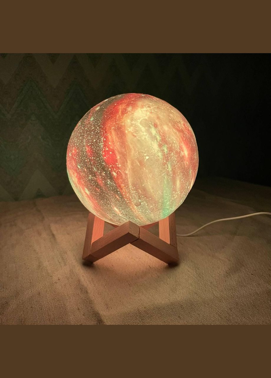 Лампа-нічник світильник світлодіодний 3D Космос з пультом (1756375557) No Brand (334675697)