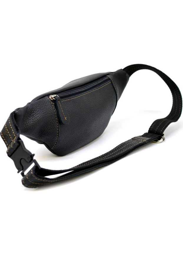 Сумка на пояс через плечо мужская из натуральной кожи большая Черный 35154 LIMARY (333299955)