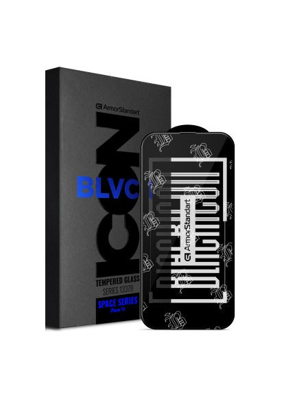 Скло захисне (ARM78023) ArmorStandart Space Black Icon Apple iPhone 16 (366482139)