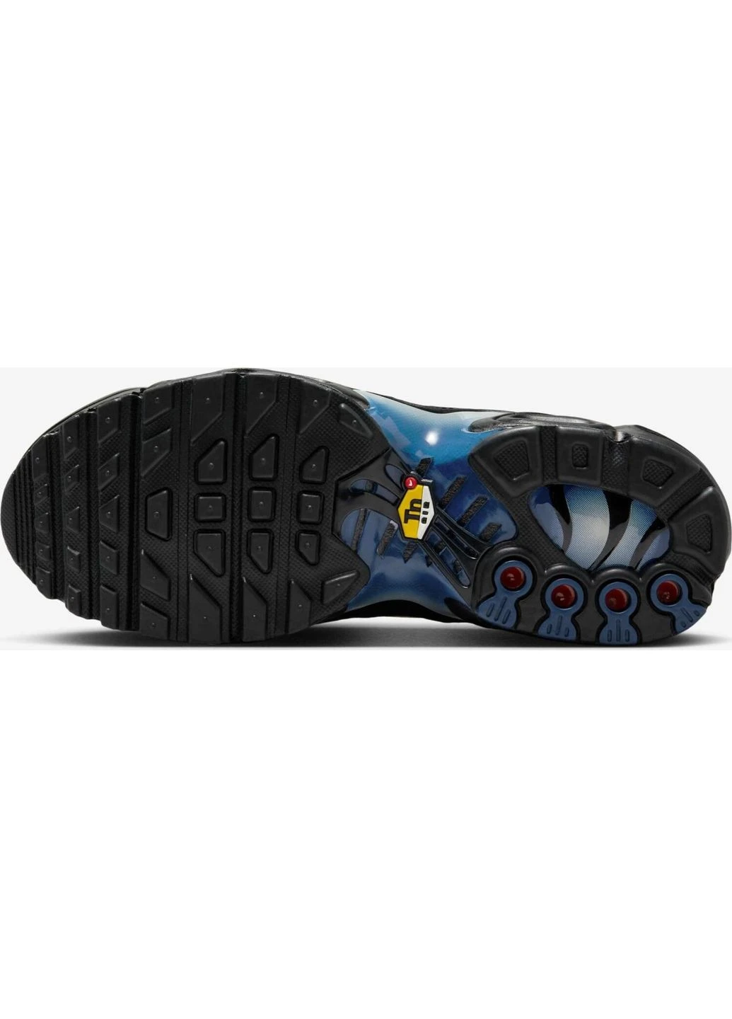 Синій кросівки підліткові (gs) блакитно-чорні ib2867-001 Nike AIR MAX PLUS
