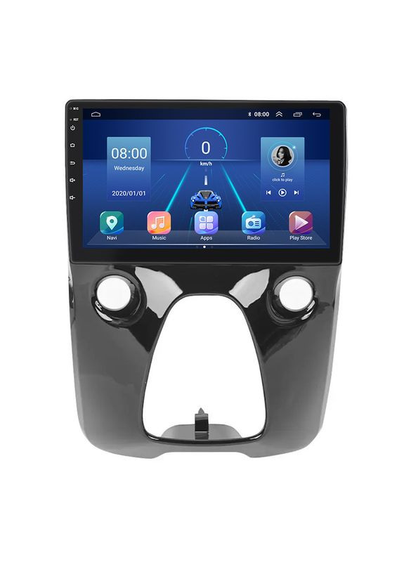 Штатна магнітола 10" для Toyota Aygo II 2014-2018 4/32Gb 4G Wi-Fi GPS Top Тойота 5 шт. Lesko (336193814)