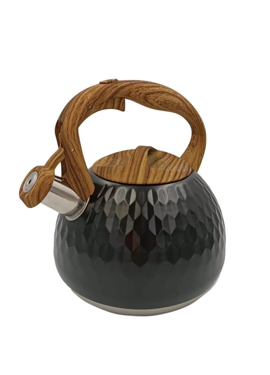 Чайник со свистком Сириус GT-1418-28 2.8 л черный Gusto (362263831)