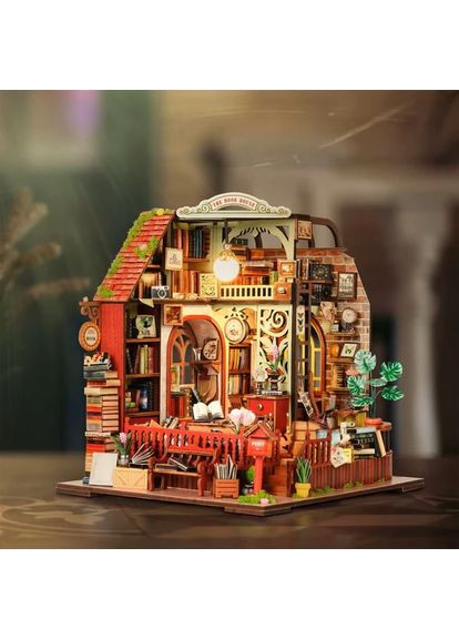 Румбокс Книжный домик The Book House DIY Miniature House TSZH227 No Brand (362452773)