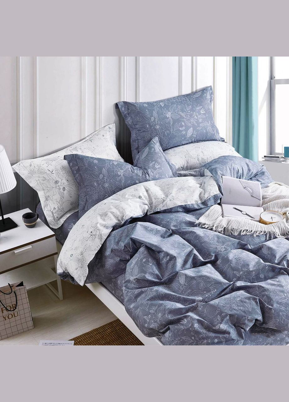 Комплект постільної білизни ранфорс - 21154 євро Viluta (288045640)