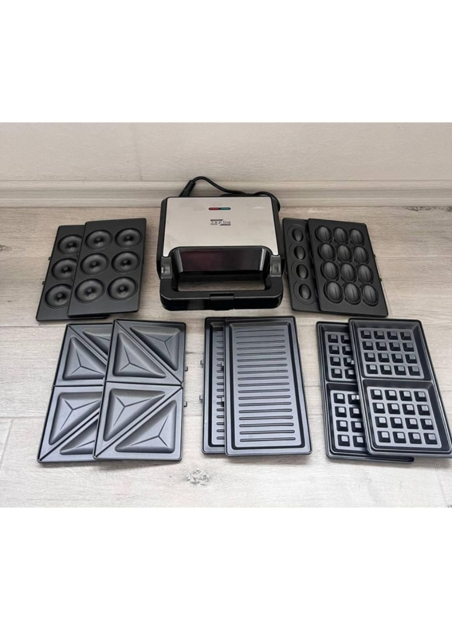 Мультимейкер со съемными пластинами 5в1 Zepline ZP-802 (299424800)