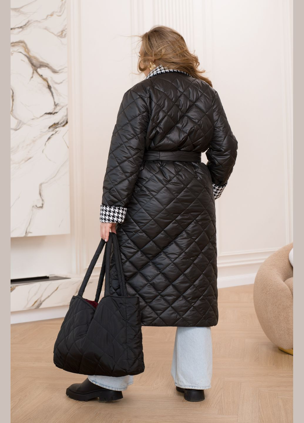 Черная демисезонная куртка-пальто куртка-пальто No Brand