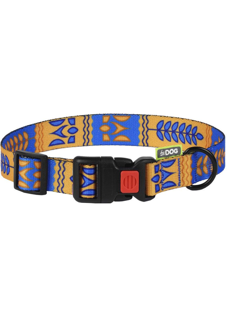 Ошейник Колосок размер L ширина 25 мм длина 35-45 см (2100103051010) Hi Dog (332878758)