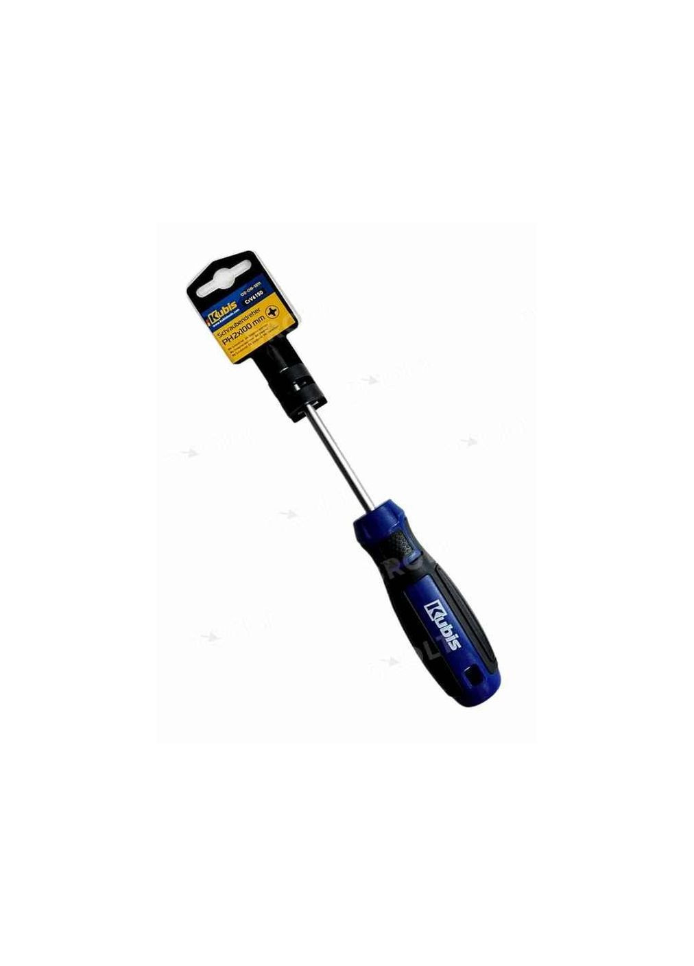 Викрутка L=100мм хрестова PH1 CrV6150 ТМ Kubis (304644758)