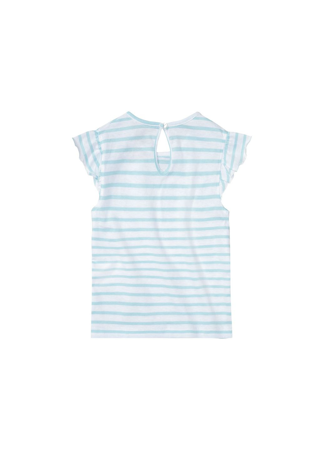 Комбинированная демисезонная футболка с рюшами для девочки lidl 371713 Lupilu