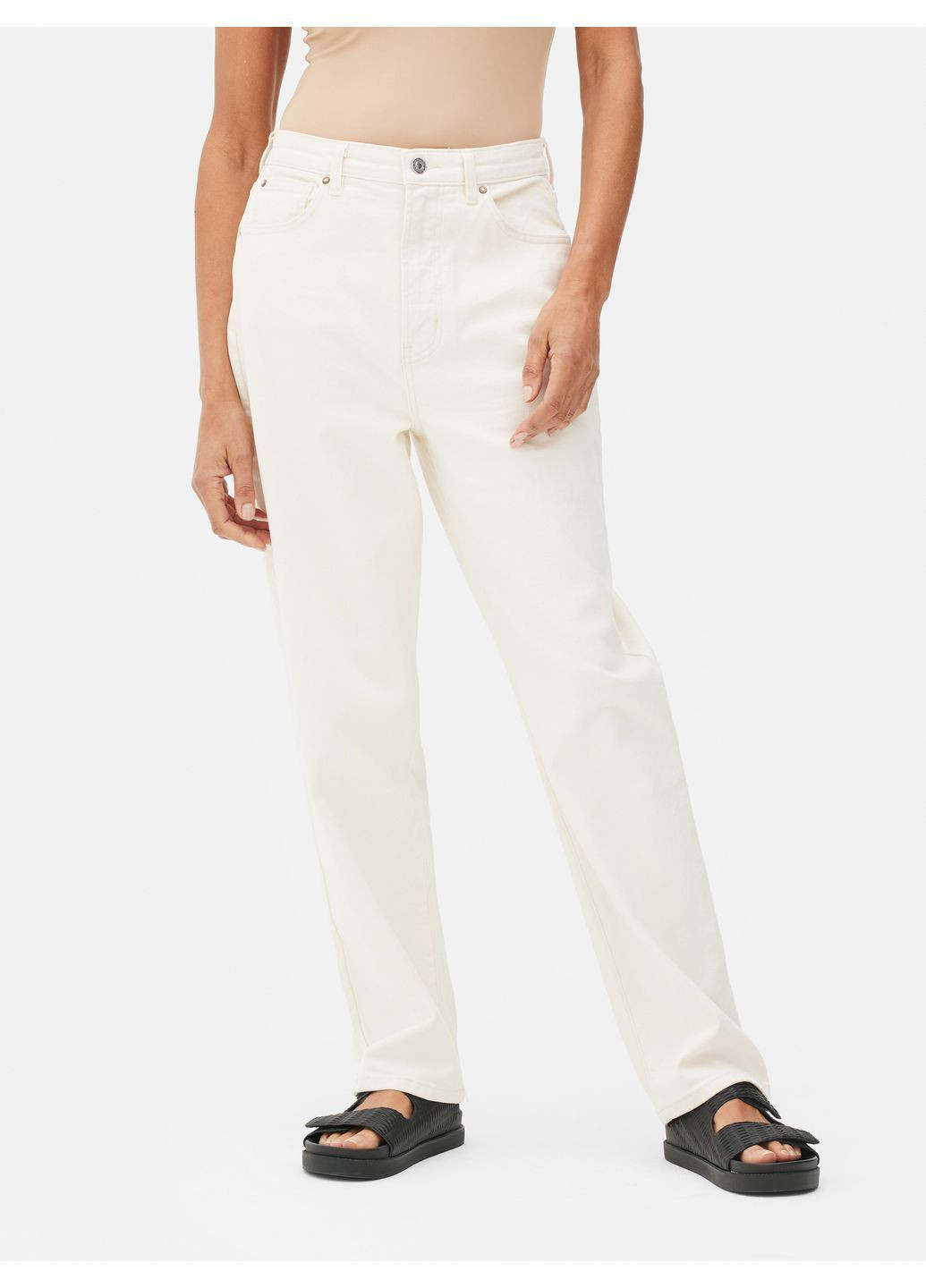 Джинси демісезон,молочний, Primark - (369624149)