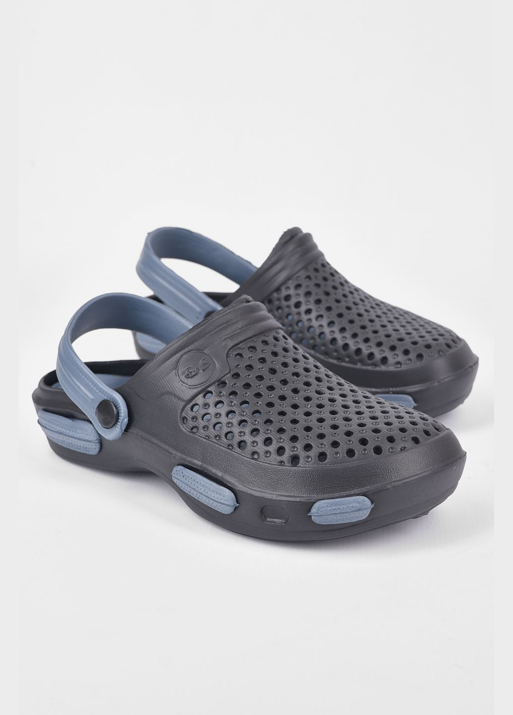 Кроксы мужские черного цвета Let's Shop (305572981)