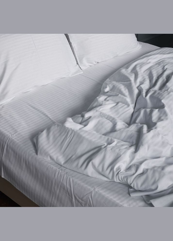 Пододеяло белого цвета 172x205 см (30021 25) Family Linens (315726197)