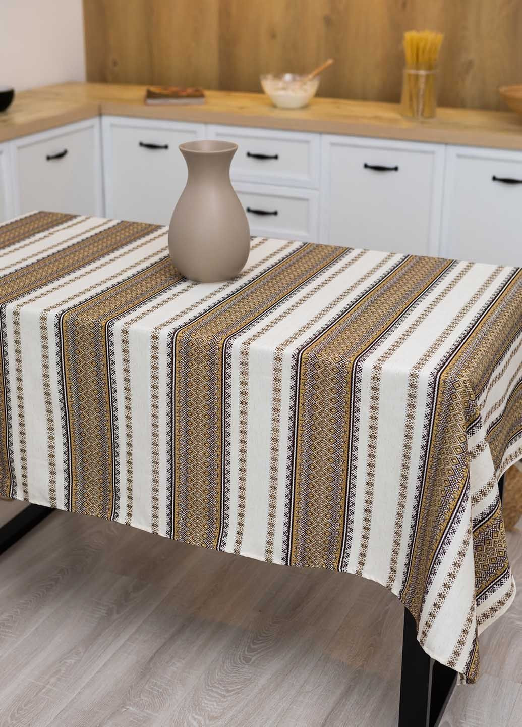 Скатерть вышитая с украинским орнаментом 1.5м х 1.5м (мст1415) Homedec - (322057059)