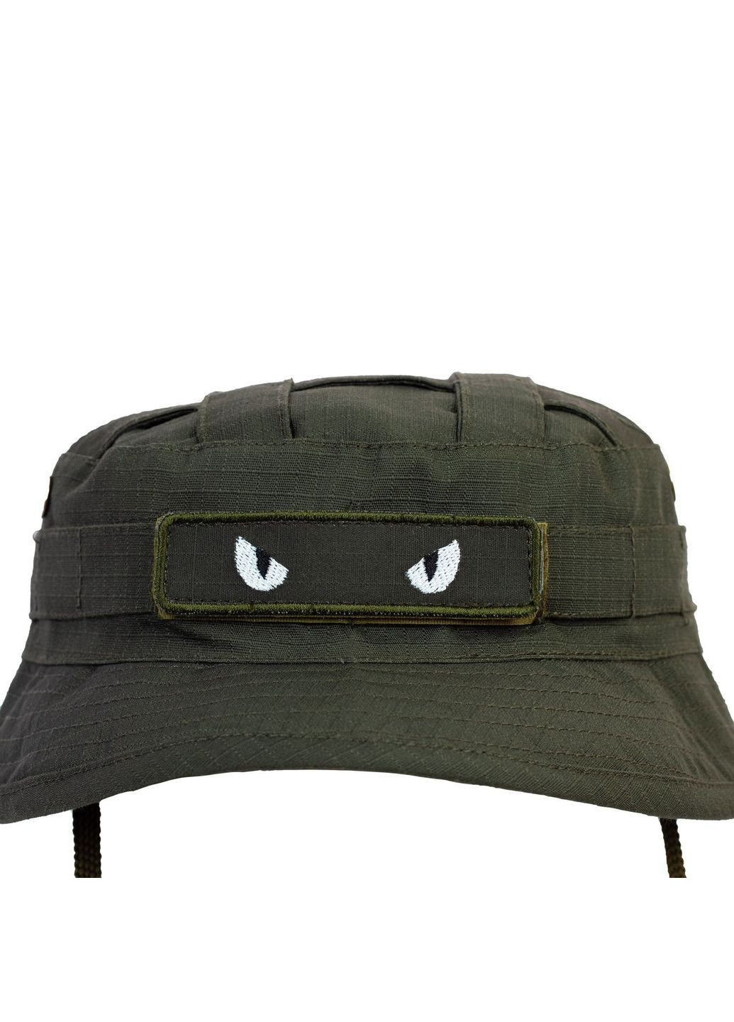 Панама маскировочная Рип-Стоп Олива – Тактическая камуфляжная панама Vik-Tailor (340554697)