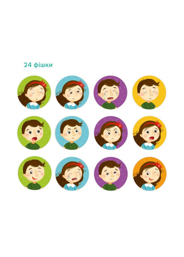 Настольная игра-мемо "Эмоции", игра мемори на развитие памяти Додо Dodo (334714337)