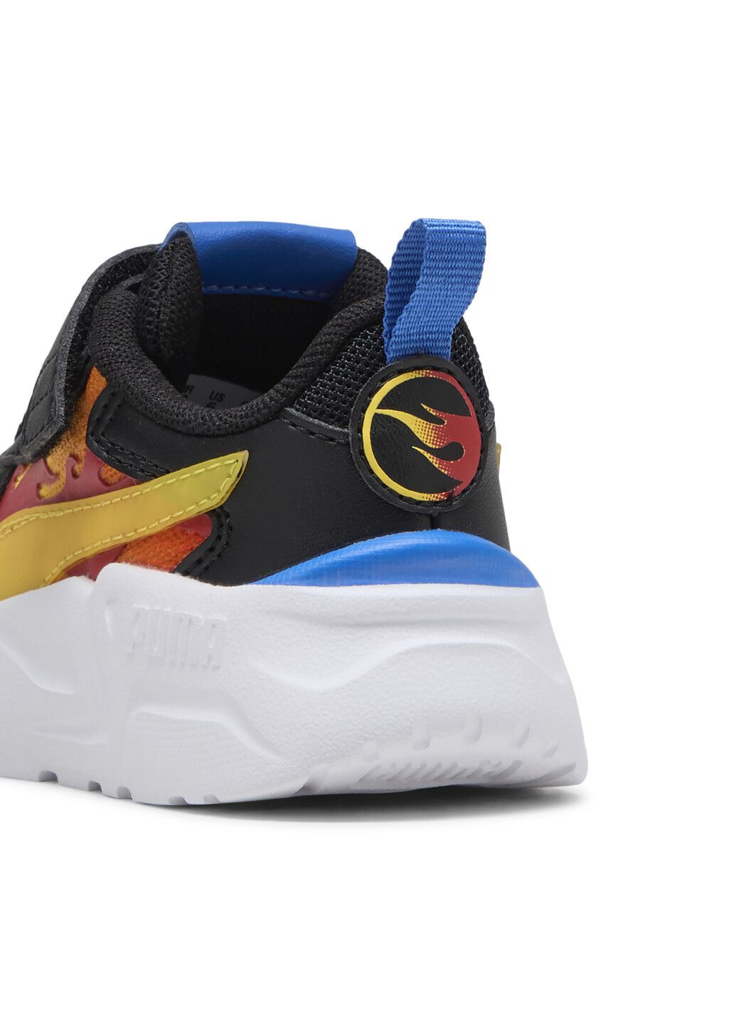 Чорні всесезонні кросівки x hot wheels trinity lite sneakers toddler Puma