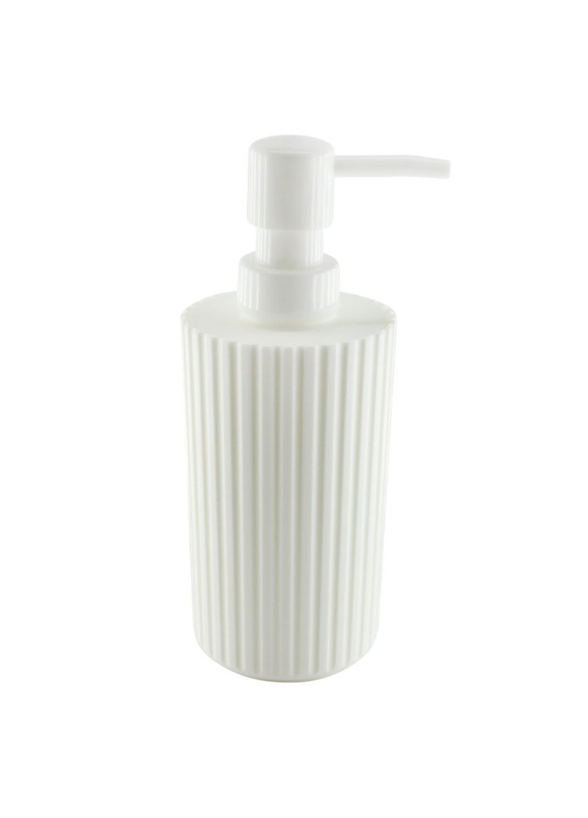 Дозатор рідкого мила Grezzo White пластик, білий Arino (322647859)