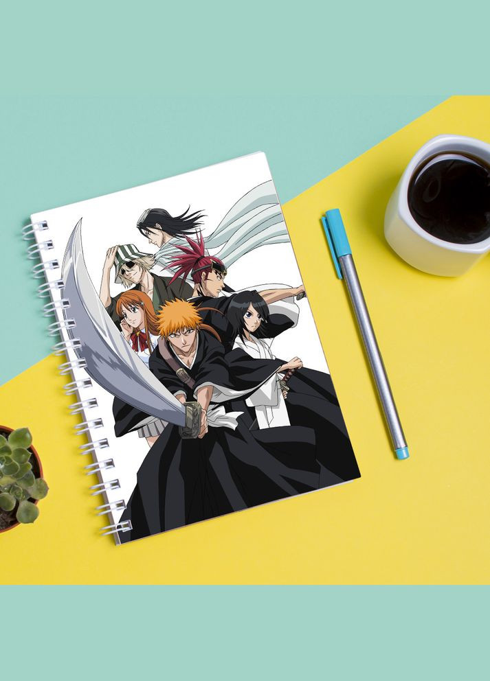 Скетчбук (Sketchbook) з принтом "Bleach-Бліч" Кавун блокнот для малювання (316132730)