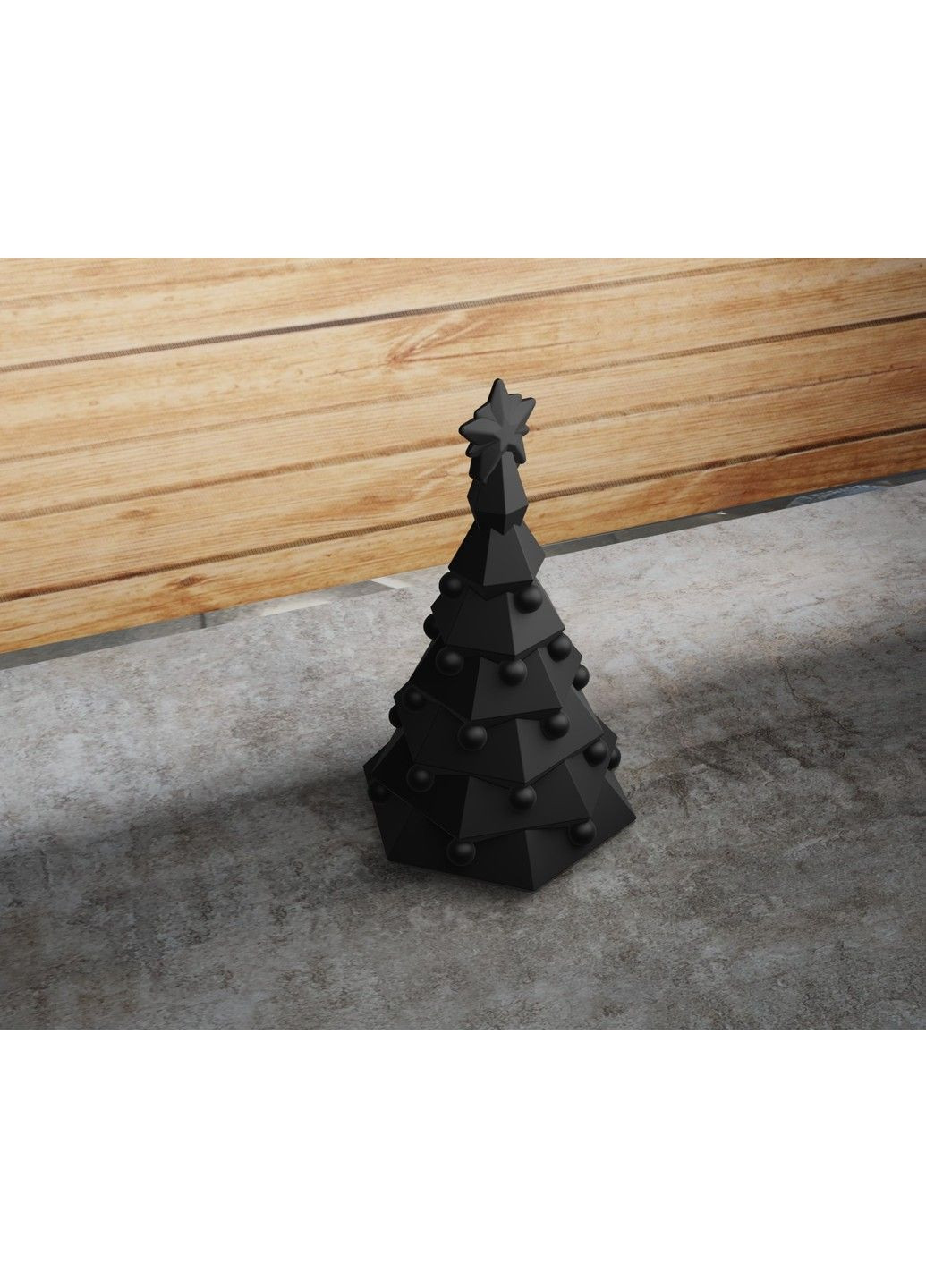 Фигурка. Елка «Геометрическая» с украшениями. ЗаСвіт (280940573)