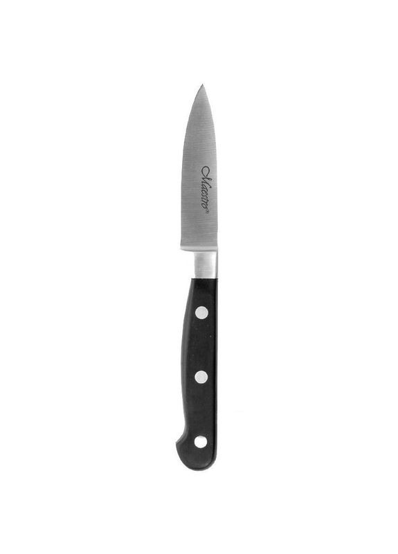 Кухонний ніж для овочів 89 мм Black MR1454 Maestro (278226388)