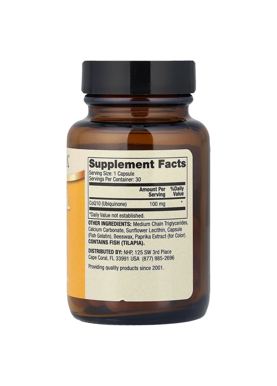 Коэнзим Q10 липосомальный 100 мг Liposomal CoQ10, 30 капсул Dr. Mercola (361116336)