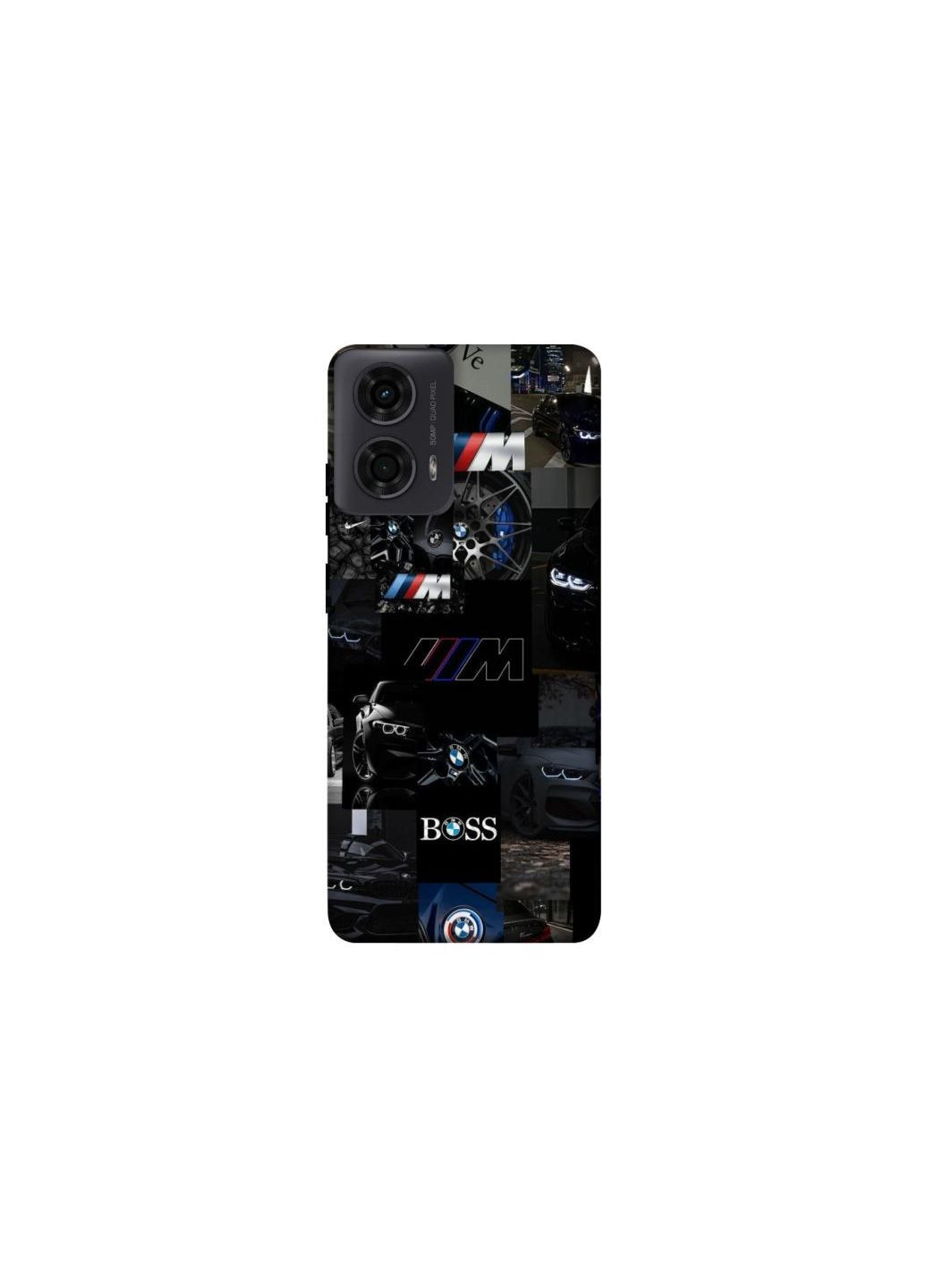 Чехол на Motorola Moto G24 BMW Collage Frontalka (354678053)