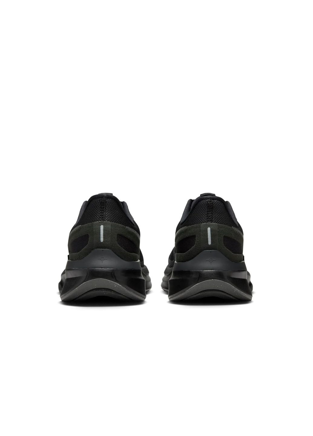 Чорні кросівки чоловічі air zoom structure 25 black dj7883-006 Nike