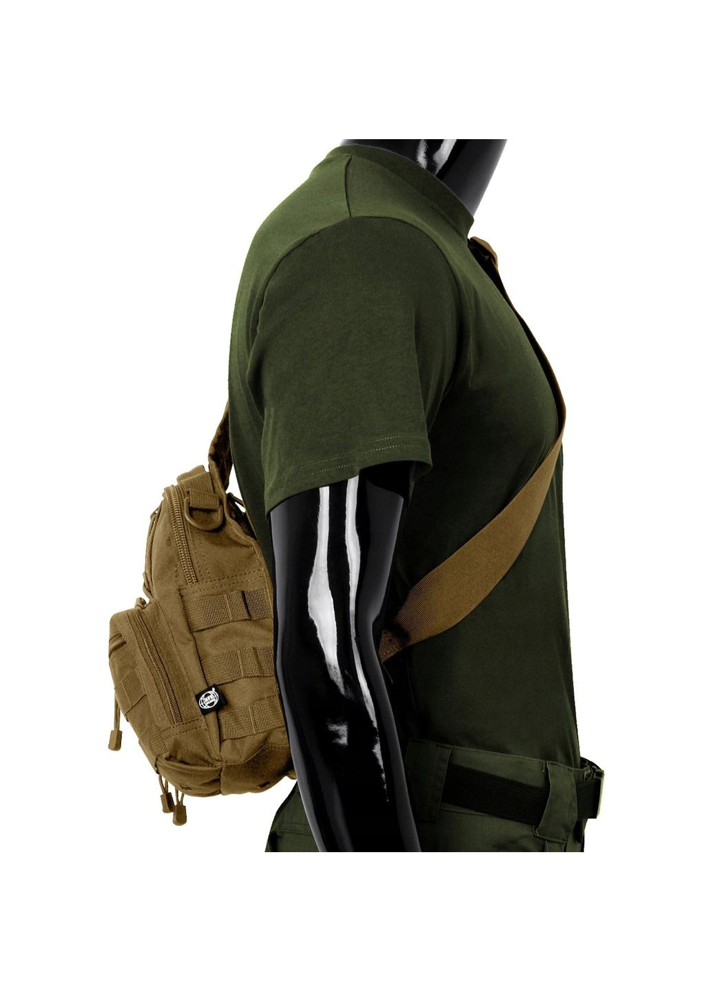 Рюкзак однолямочный Shoulder Bag Coyote Tan MFH (321973060)
